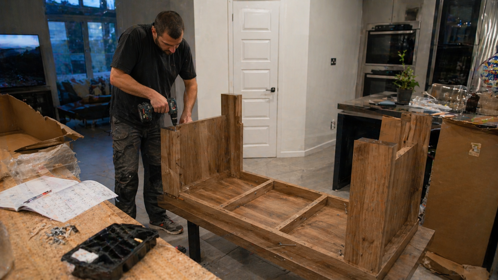 Modern Kitchen Assembly