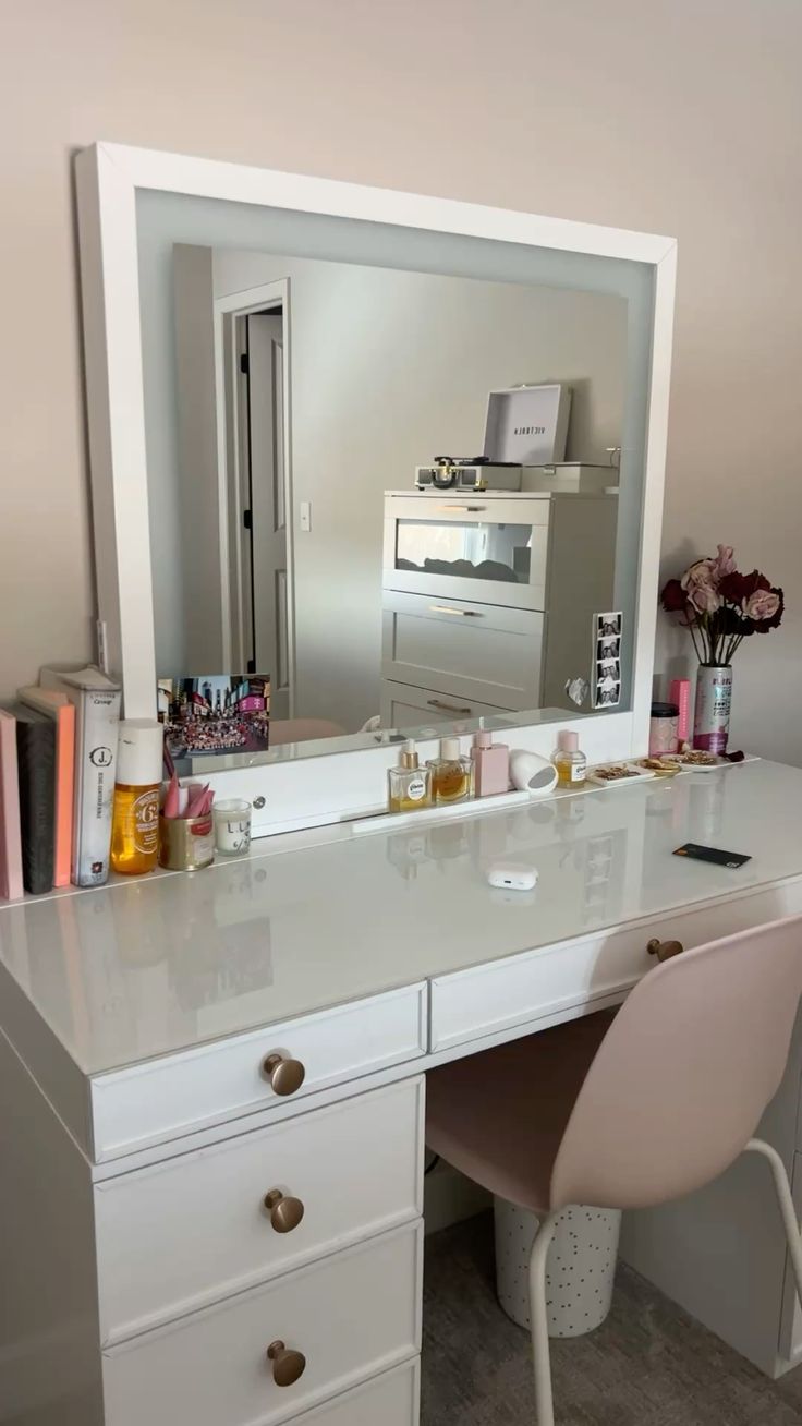 Vanity Desk Assembly