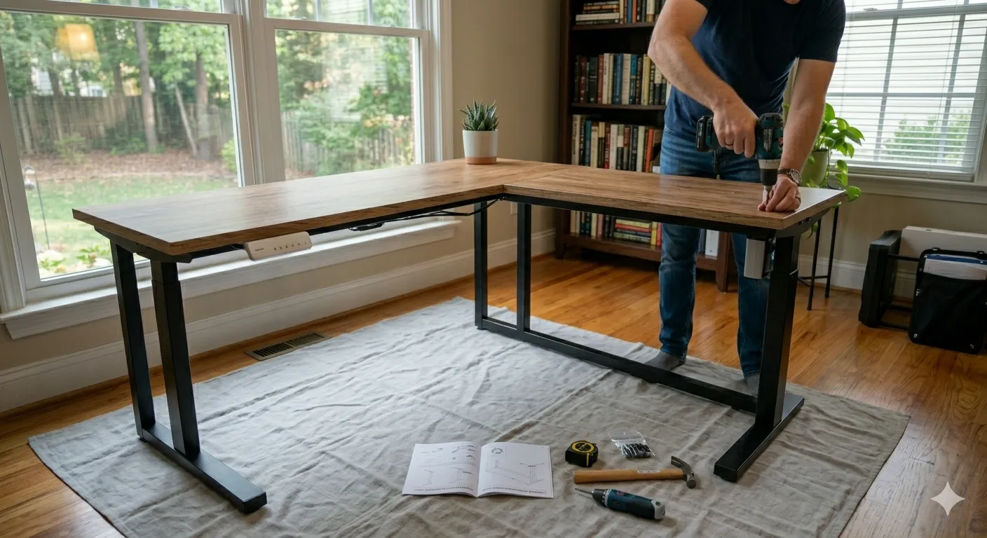 Standing Desk Assembly