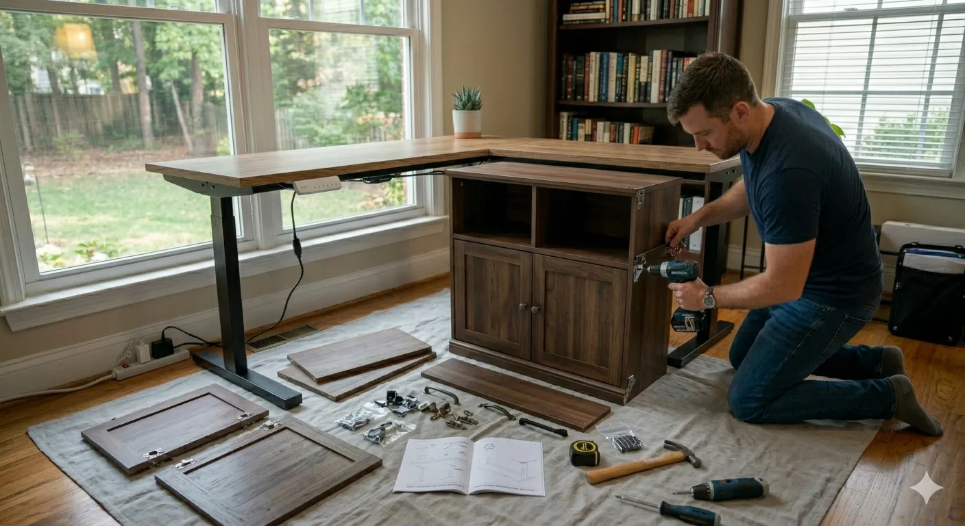 Office Storage Cabinet Assembly