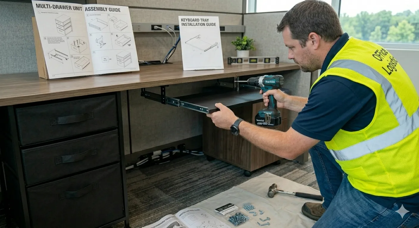 Keyboard Tray Installation