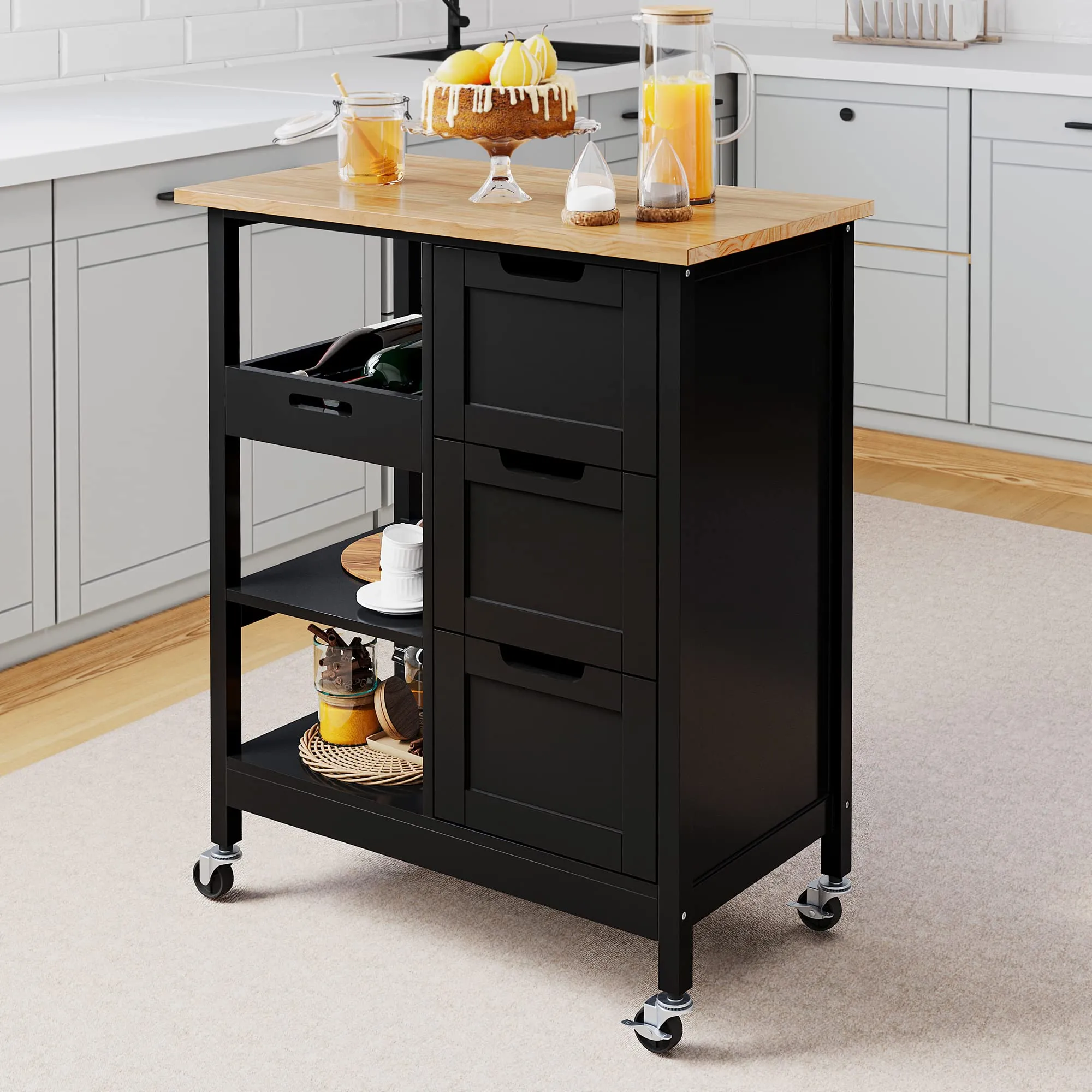 Kitchen Cart Assembly
