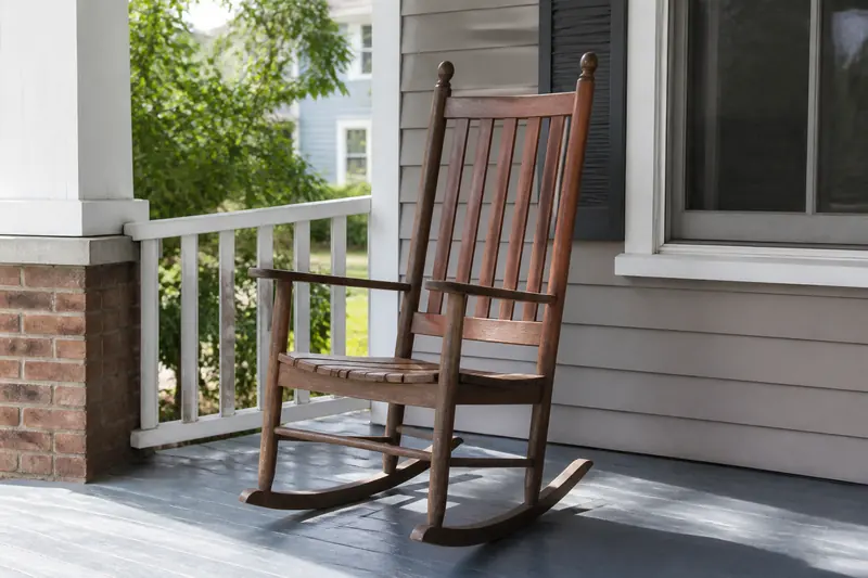 Outdoor Rocking Chair Assembly in North Carolina