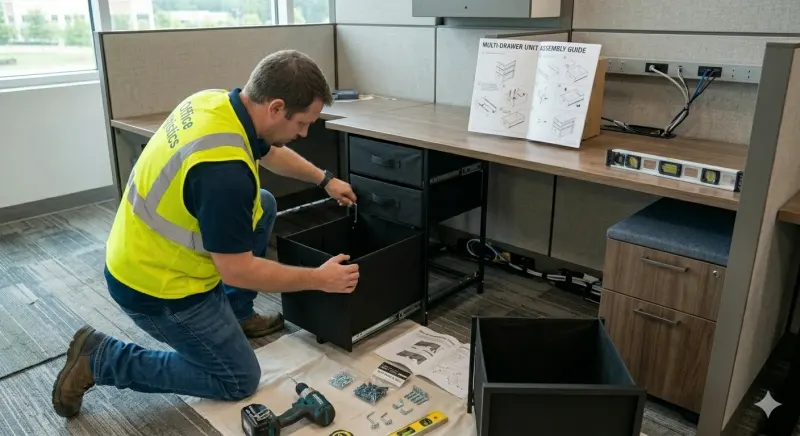 Under‑desk Drawer Assembly in North Carolina