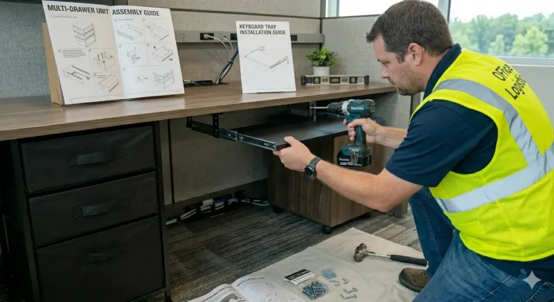 Keyboard Tray Installation in North Carolina