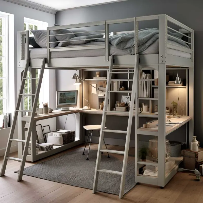 Bedroom Loft Bed Assembly in North Carolina