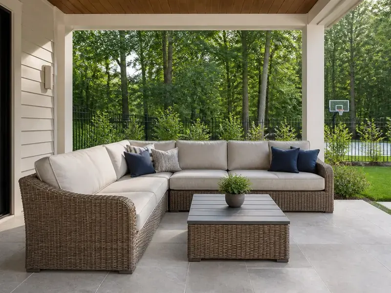 Outdoor Conversation Set Assembly in North Carolina
