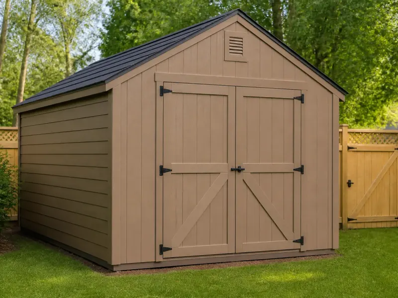 Professional assembly of Lifetime Large Shed Assembly (10×8 or 8×12.5) in Raleigh, North Carolina