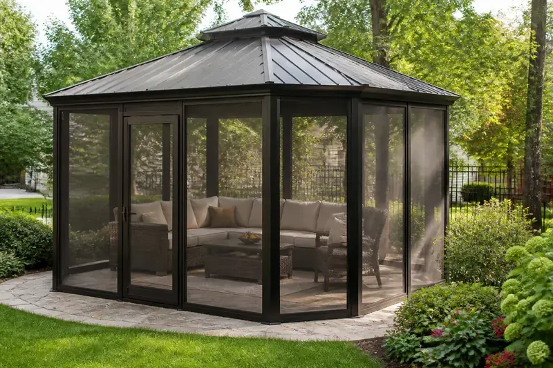 Screen House / Screened Gazebo Assembly in North Carolina