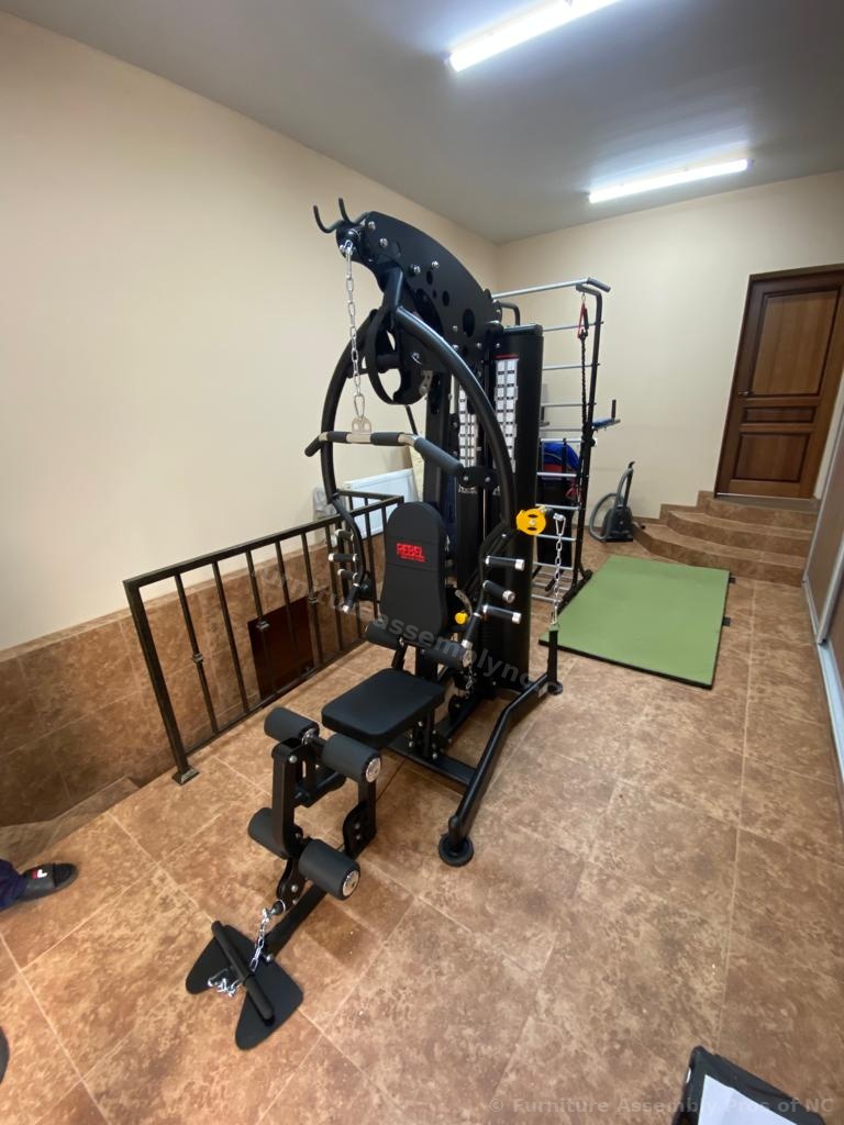 Home Gym Multi-Station Assembly