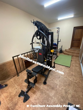 Home Gym Multi-Station Assembly