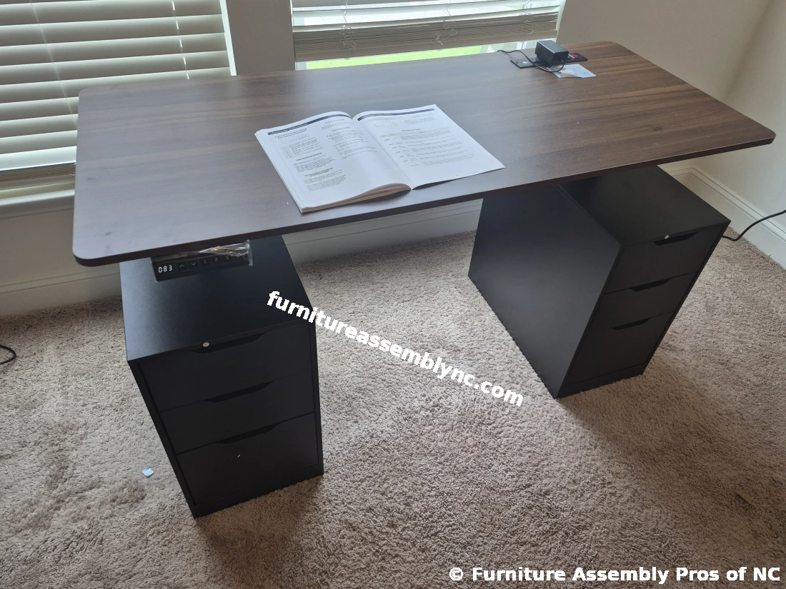 Electric height-adjustable desk3